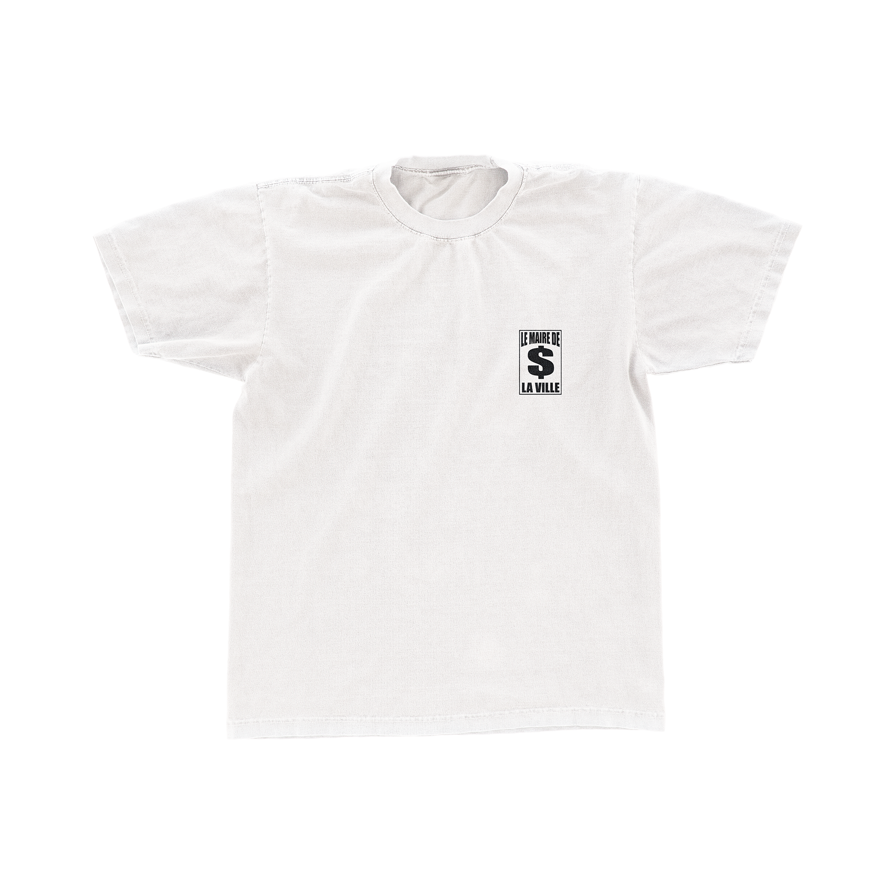 T-SHIRT "MONEY" BLANC